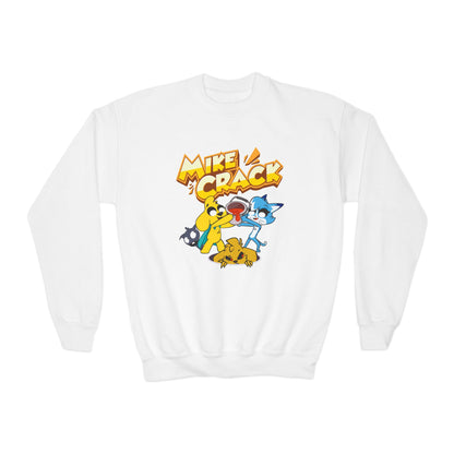 Mikecrack Youth Crewneck Sweatshirt