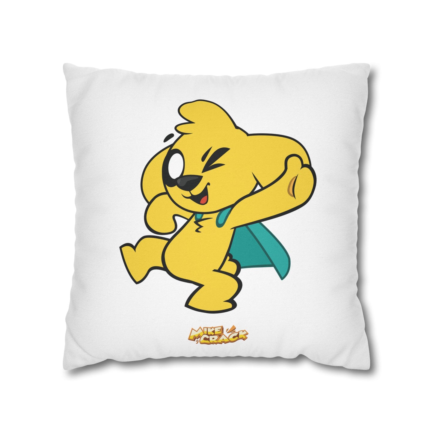 Mikecrack Spun Polyester Square Pillowcase