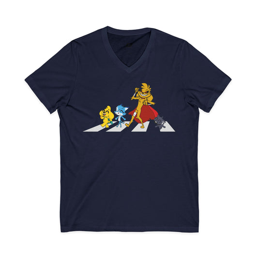 Mikecrack Unisex V-Neck T-Shirt