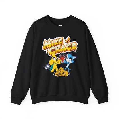 Mikecrack Sudadera Unisex de Cuello Redondo