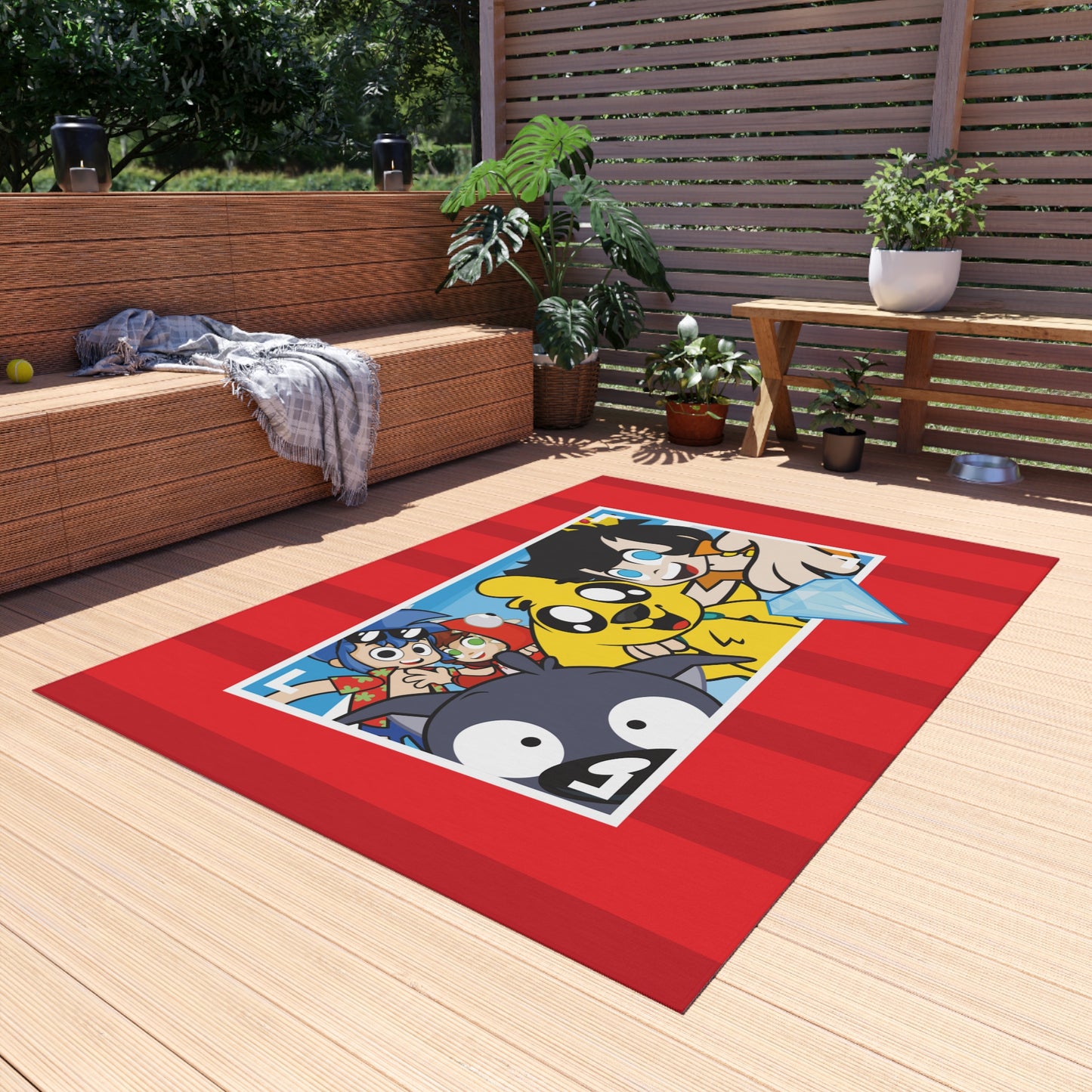 Mikecrack Alfombra de Exterior