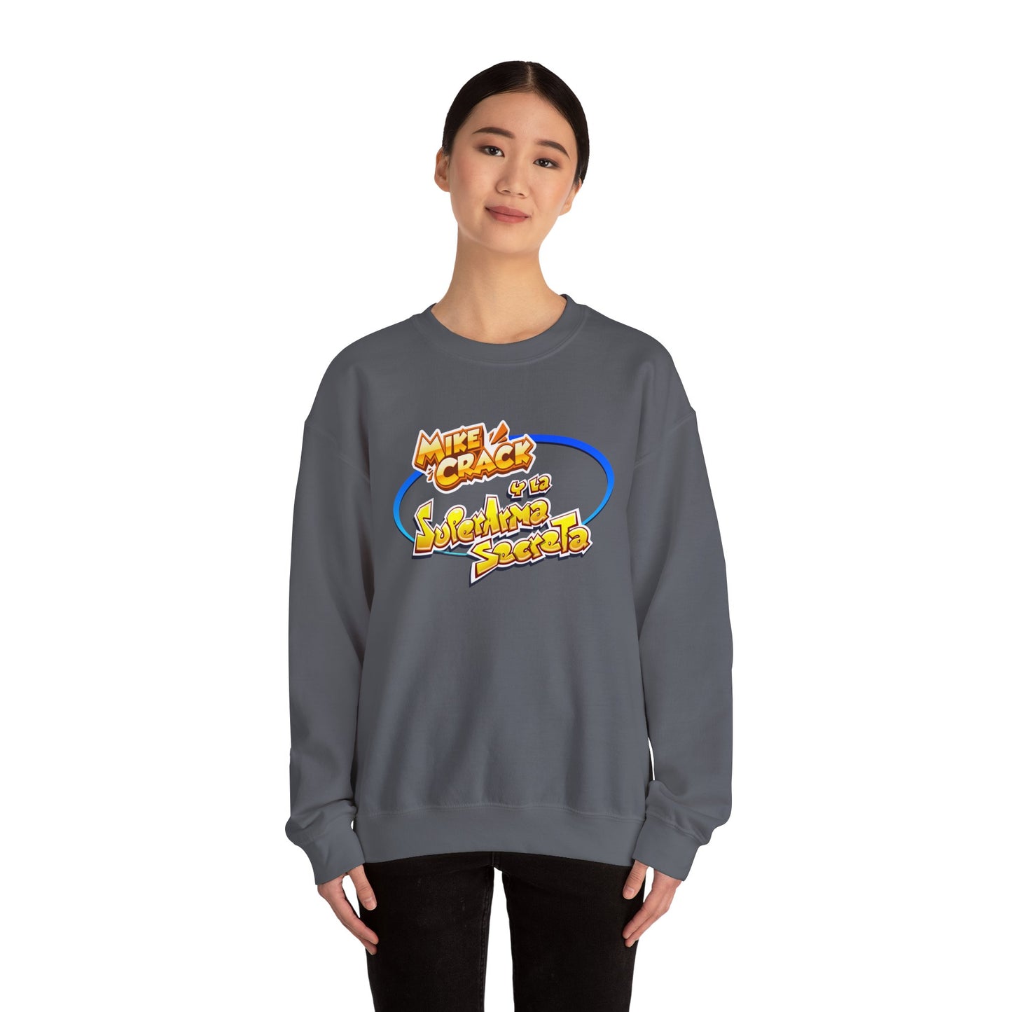 Mikecrack Sudadera Unisex de Cuello Redondo