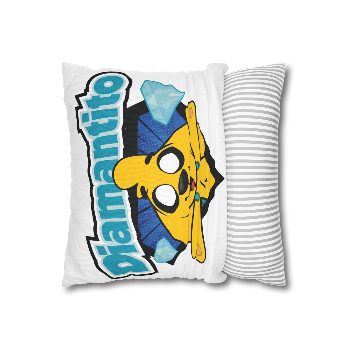 Mikecrack Spun Polyester Square Pillowcase