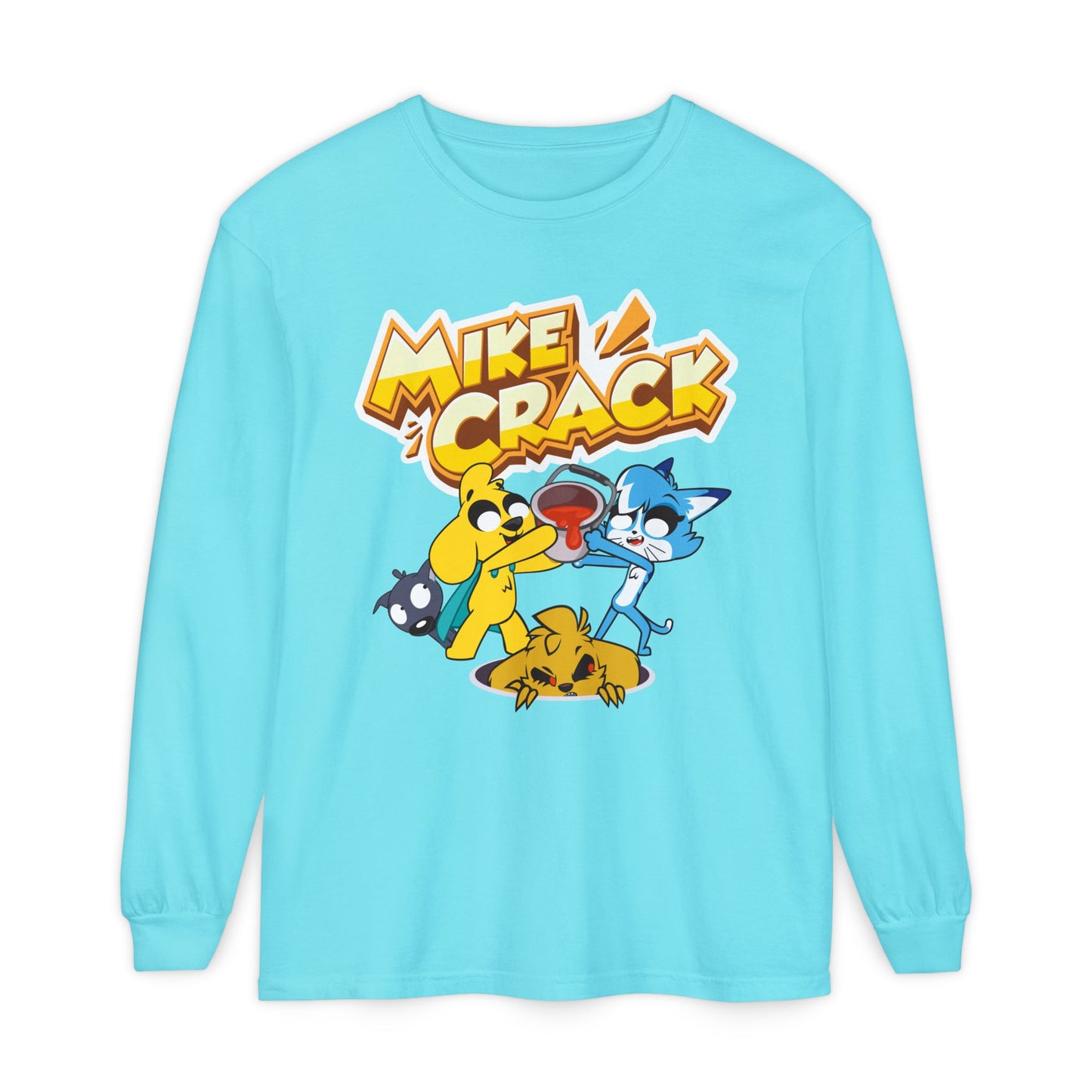 Mikecrack Camiseta de Manga Larga Unisex