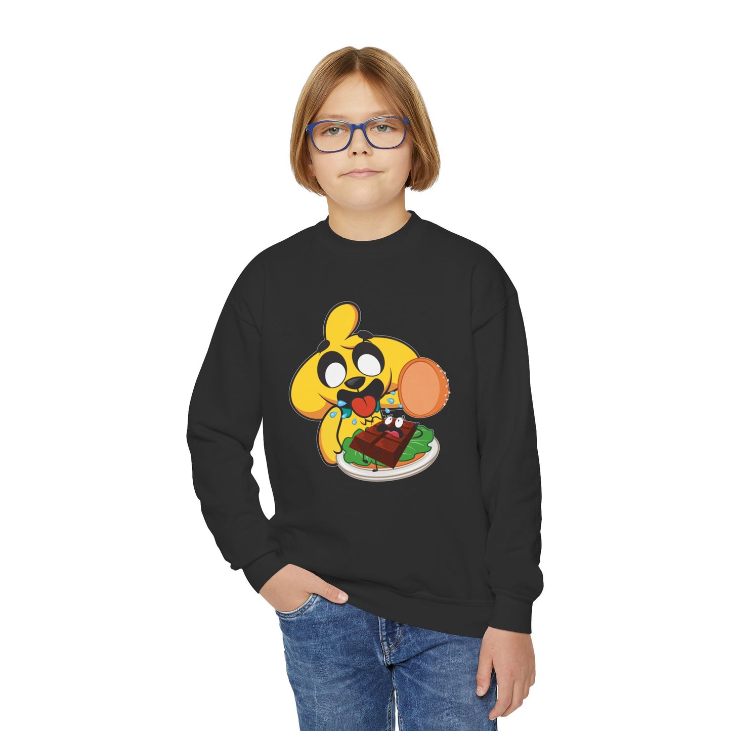 Mikecrack Youth Crewneck Sweatshirt
