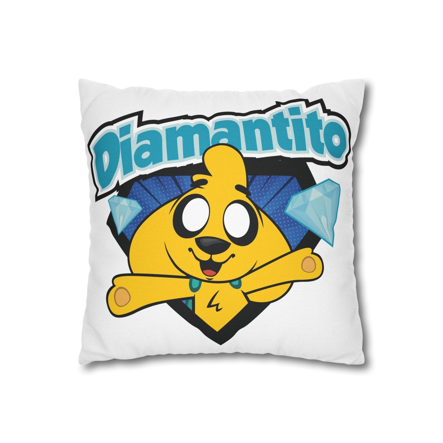 Mikecrack Spun Polyester Square Pillowcase