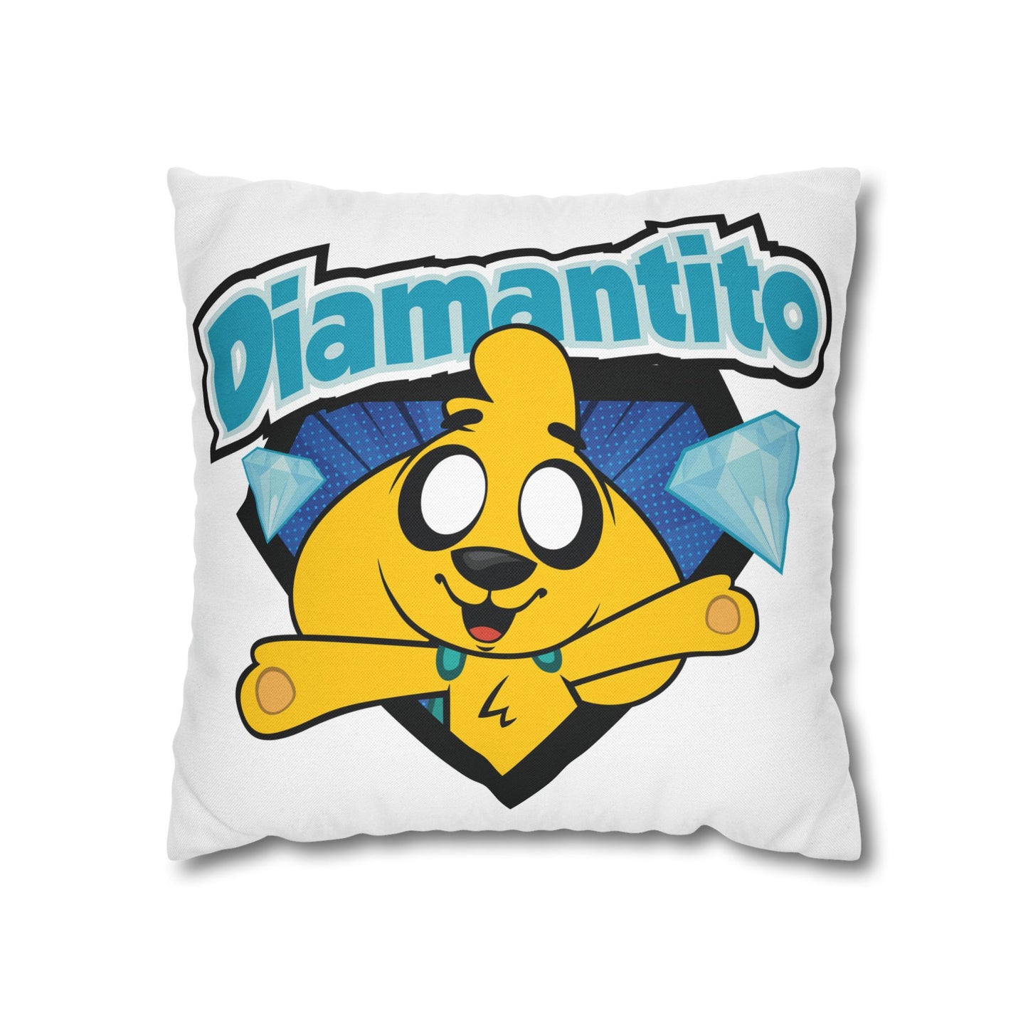 Mikecrack Spun Polyester Square Pillowcase