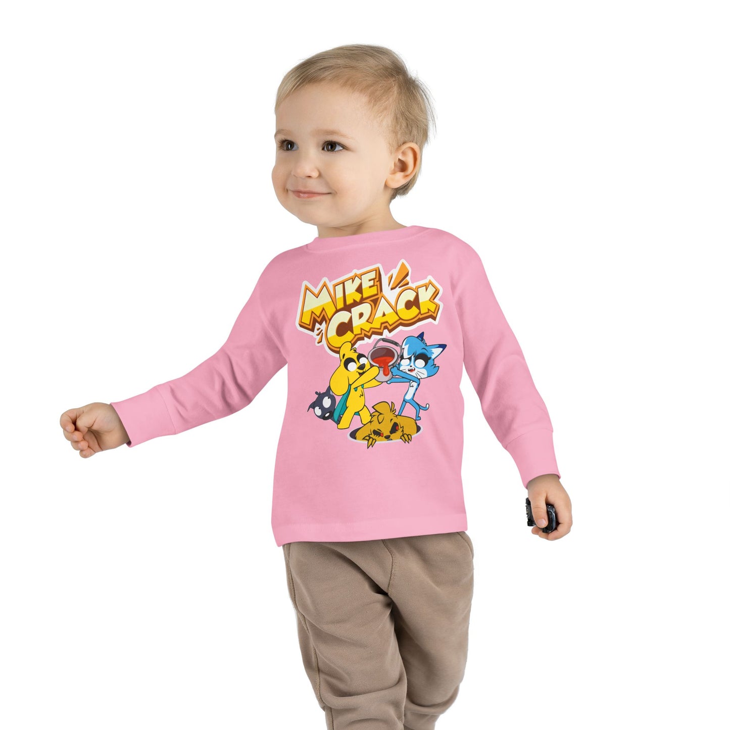 Mikecrack Camiseta Manga Larga para Niños Pequeños