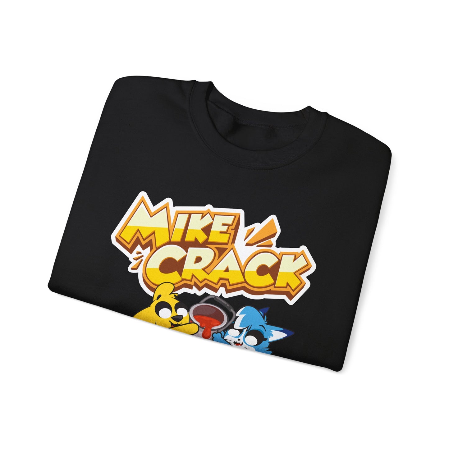 Mikecrack Sudadera Unisex de Cuello Redondo