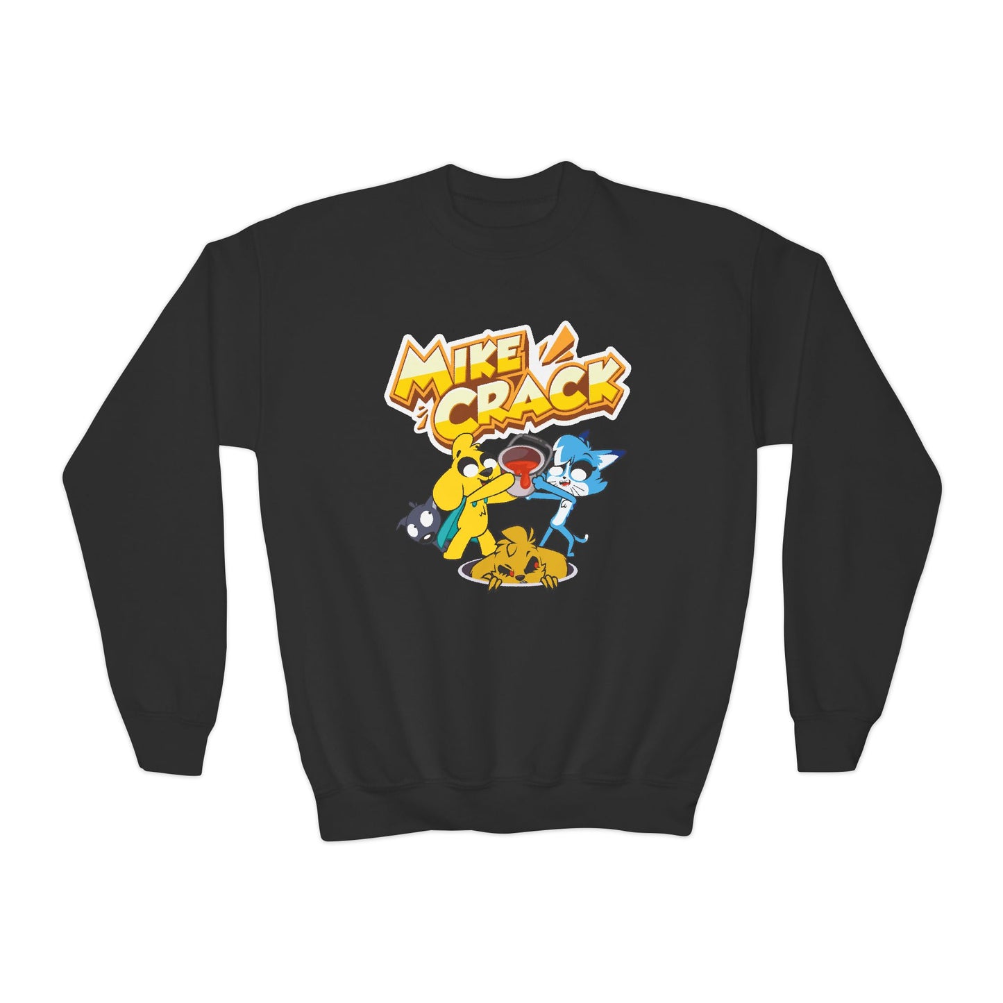 Mikecrack Sudadera Juvenil Cuello Redondo