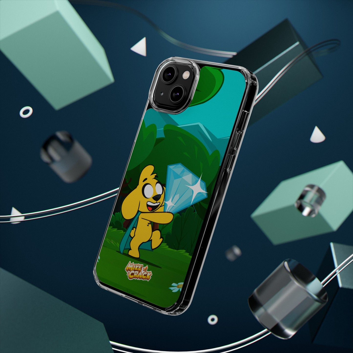 Mikecrack iPhone Transparent Phone Case