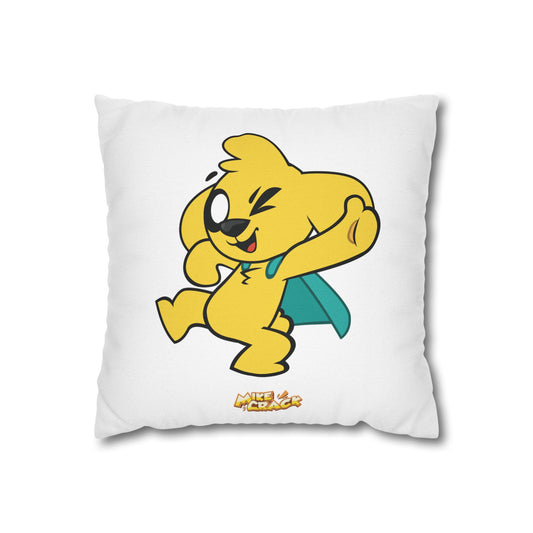 Mikecrack Spun Polyester Square Pillowcase
