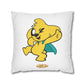 Mikecrack Spun Polyester Square Pillowcase