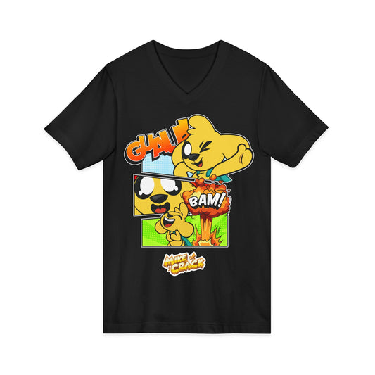 Mikecrack Camiseta Unisex Cuello en V