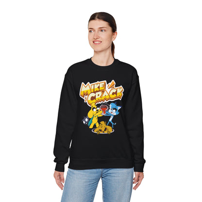 Mikecrack Sudadera Unisex de Cuello Redondo