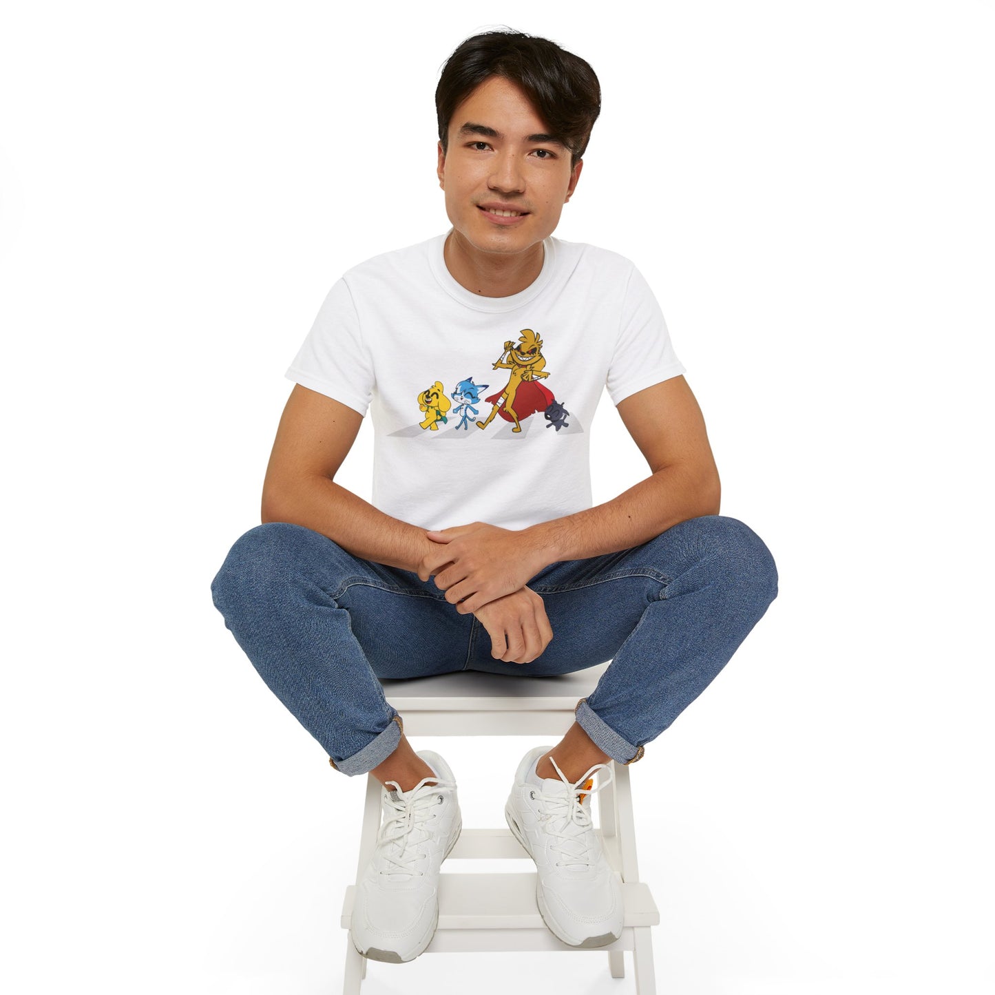 Mikecrack Camiseta Unisex de Algodón Grueso