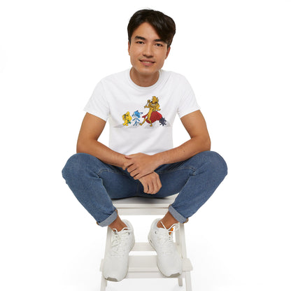 Mikecrack Camiseta Unisex de Algodón Grueso