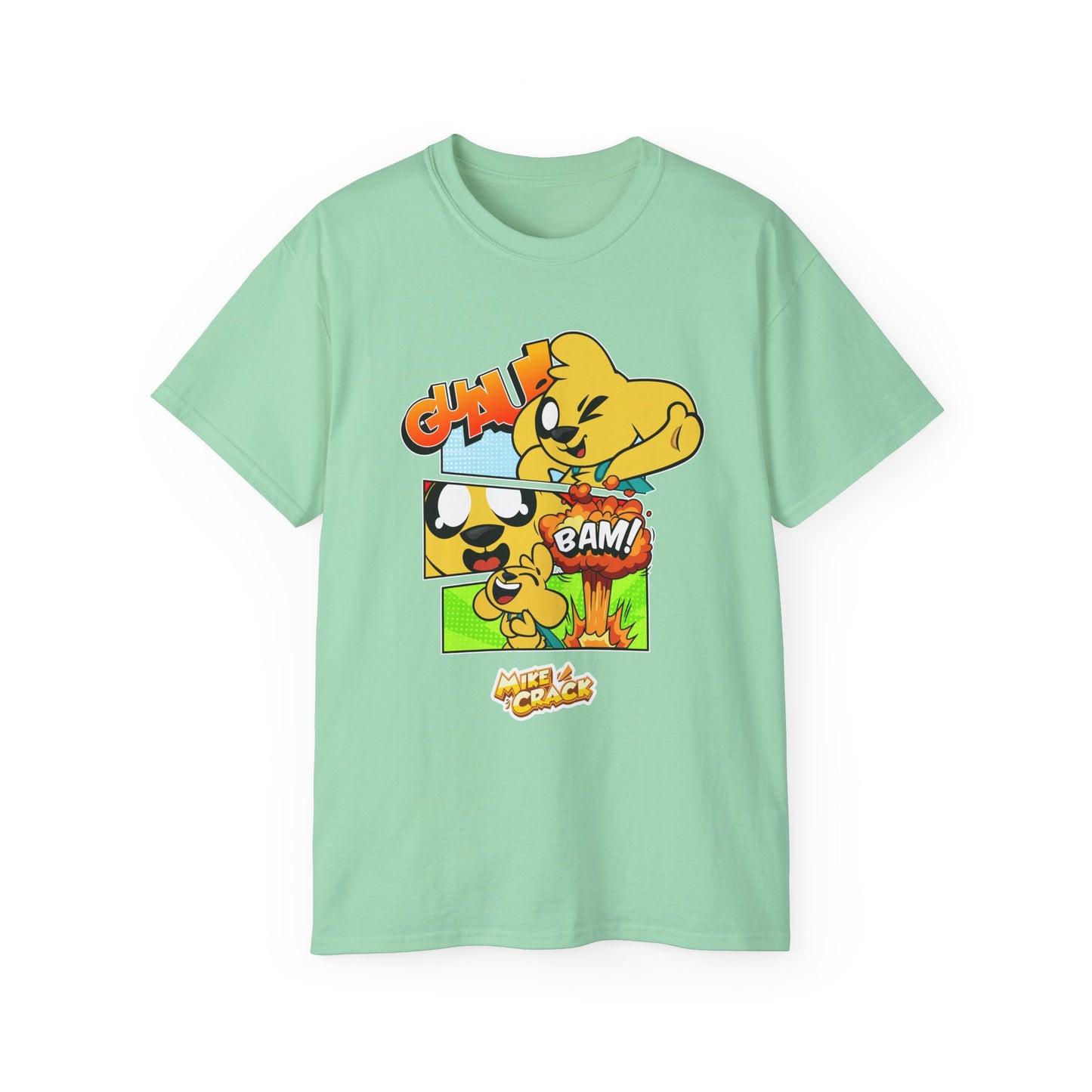 Mikecrack Camiseta Unisex de Algodón Ultrafino