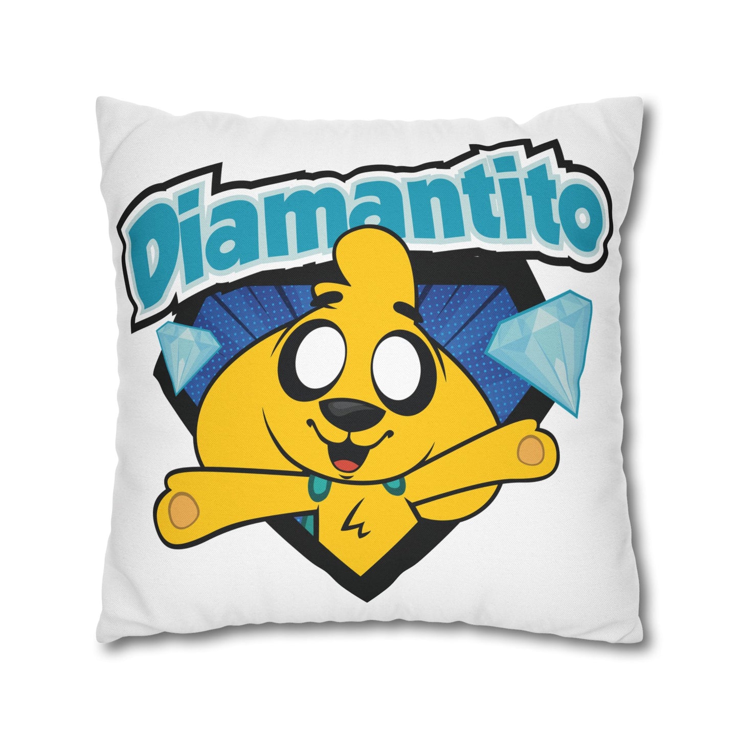 Mikecrack Spun Polyester Square Pillowcase