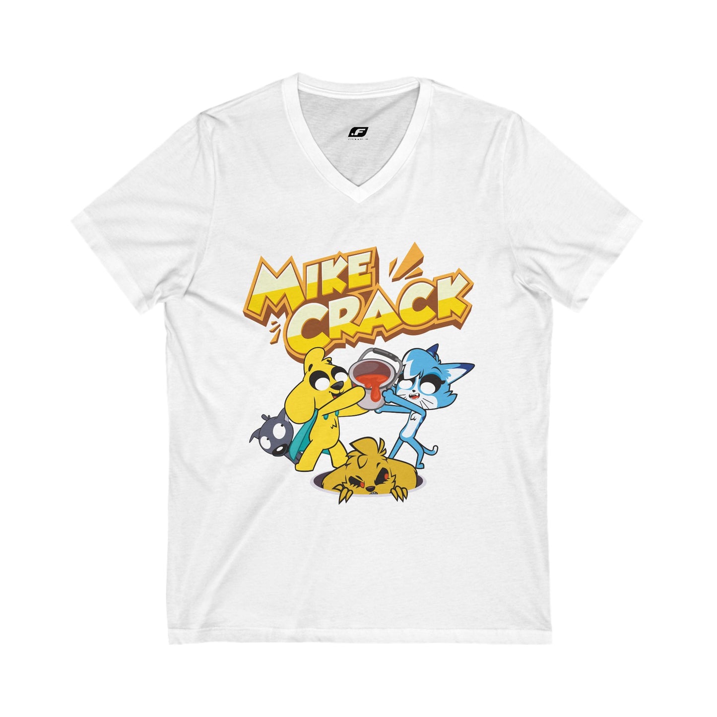 Mikecrack Camiseta Unisex Cuello en V
