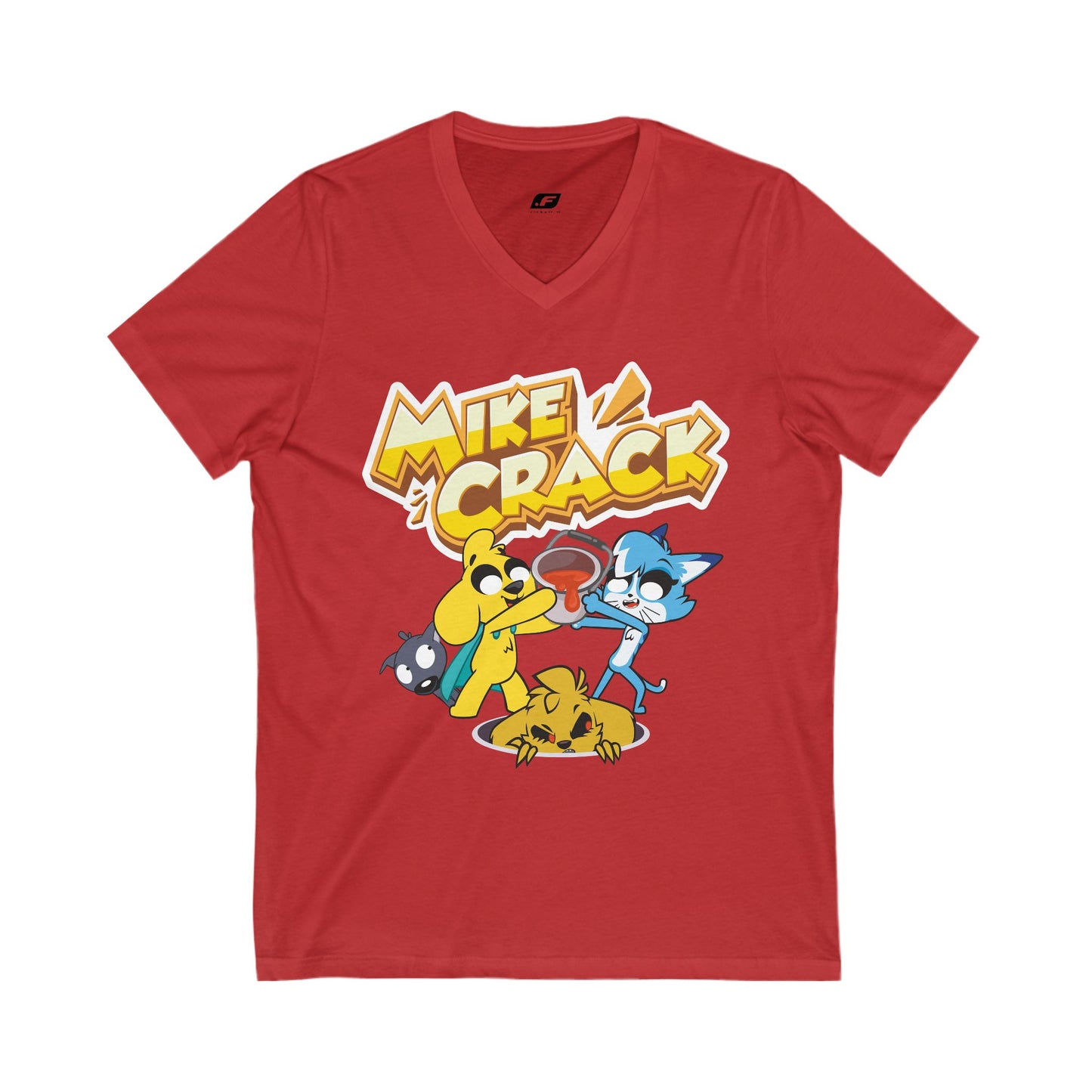 Mikecrack Camiseta Unisex Cuello en V
