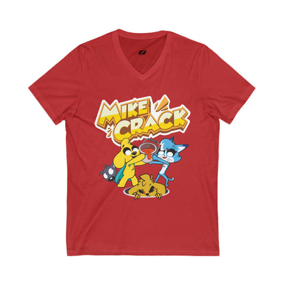 Mikecrack Camiseta Unisex Cuello en V