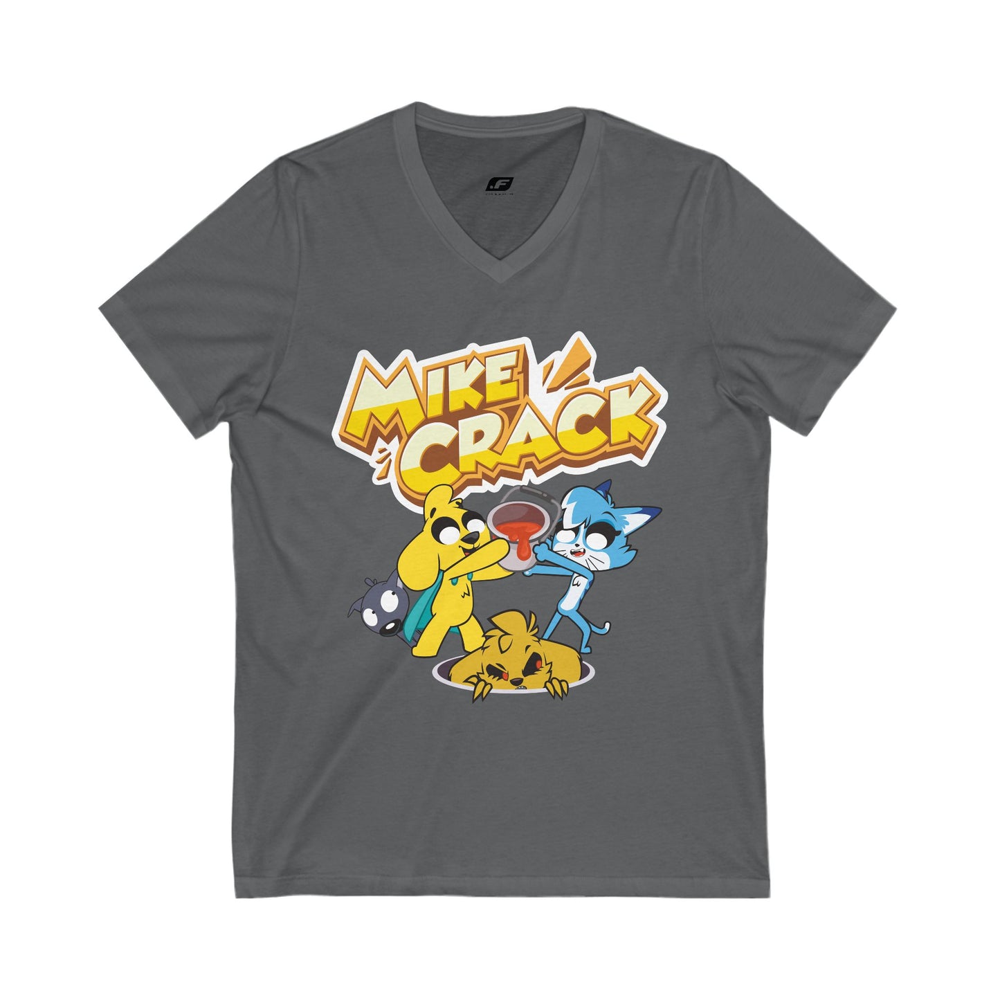 Mikecrack Camiseta Unisex Cuello en V