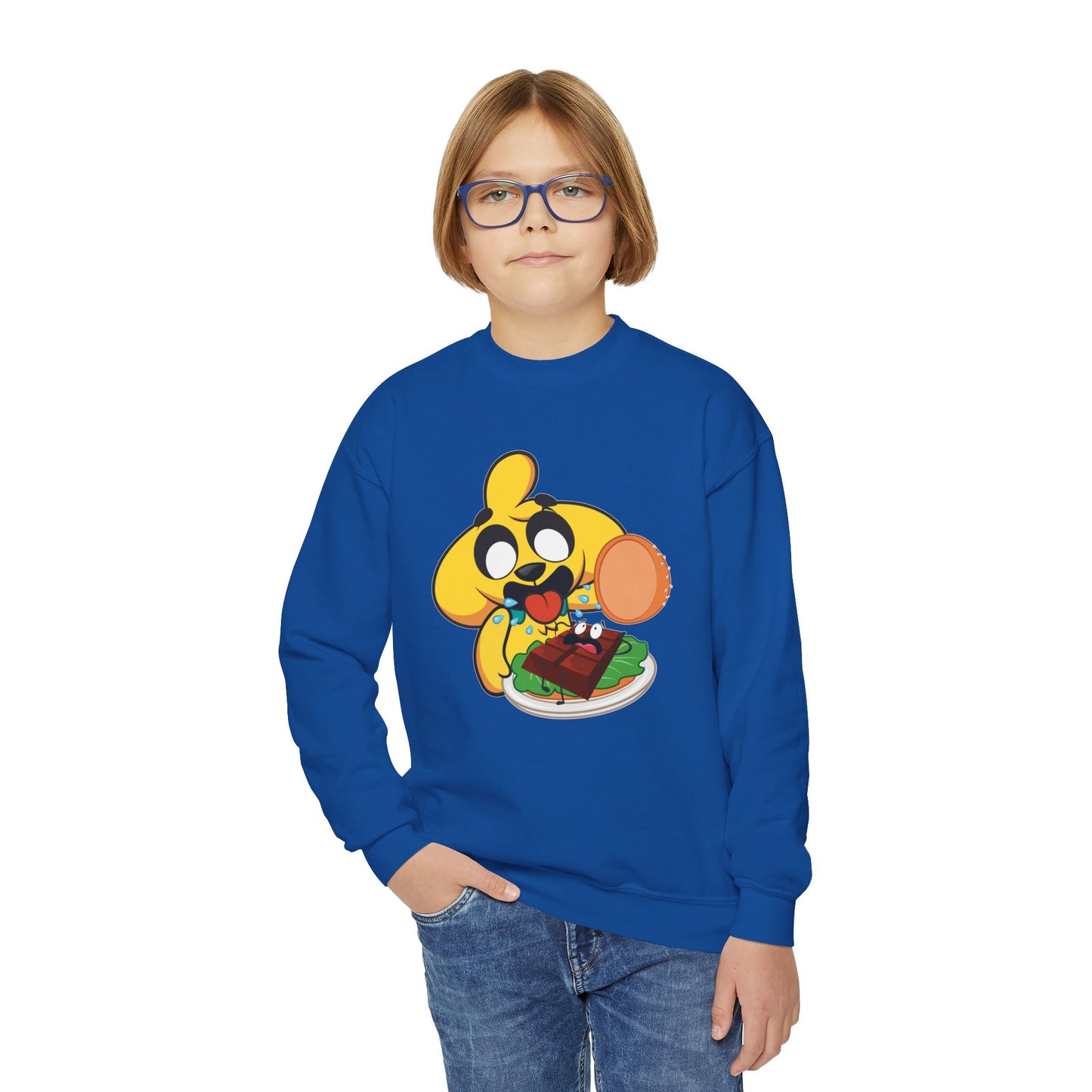 Mikecrack Youth Crewneck Sweatshirt