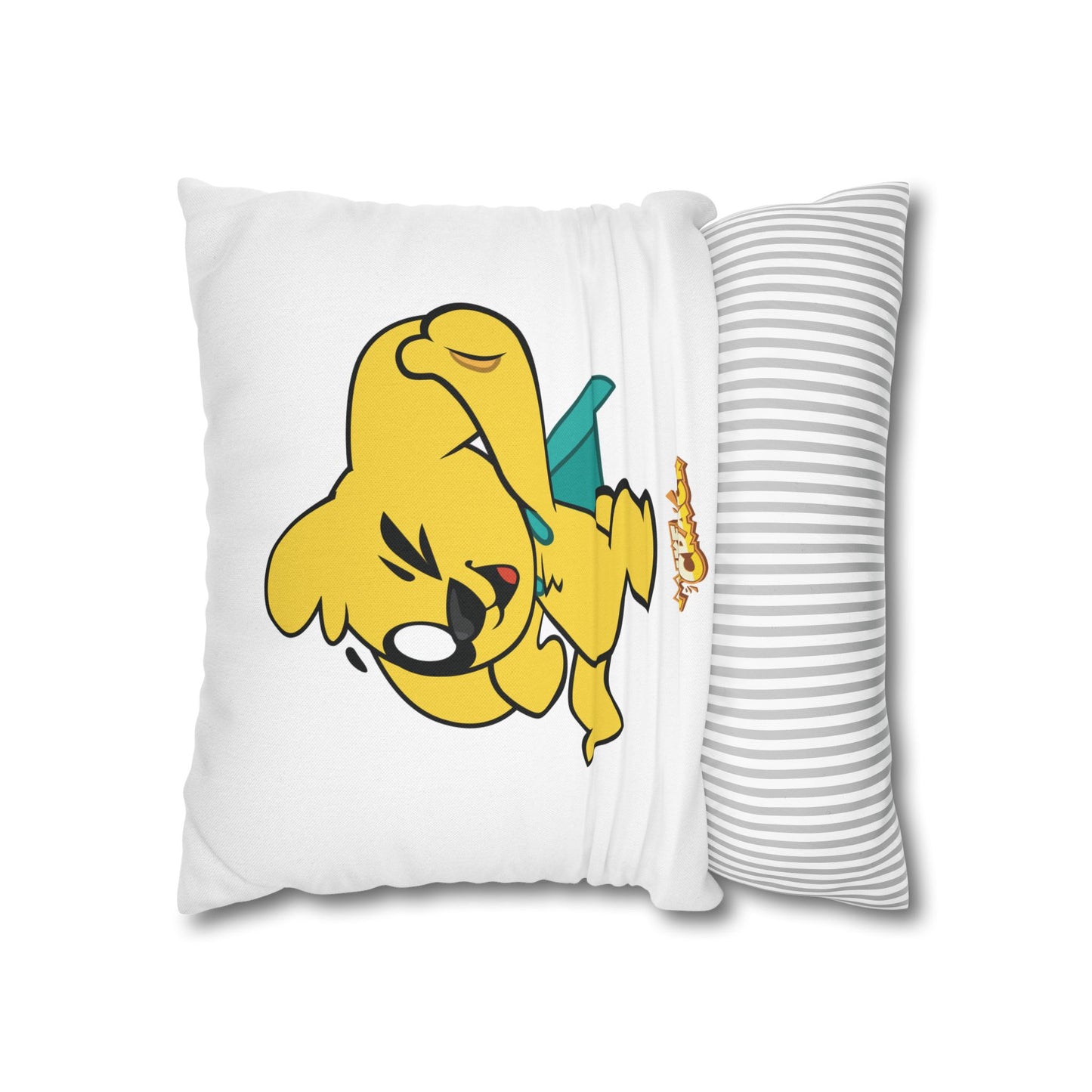 Mikecrack Spun Polyester Square Pillowcase