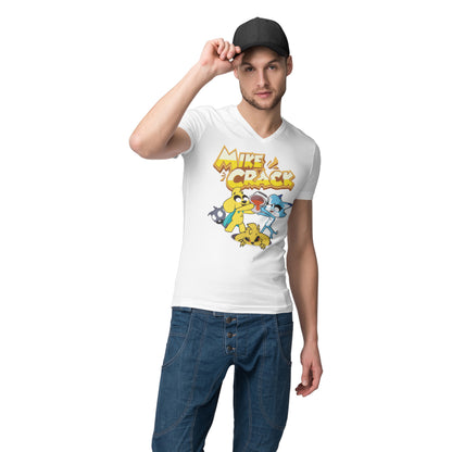 Mikecrack Camiseta Unisex Cuello en V