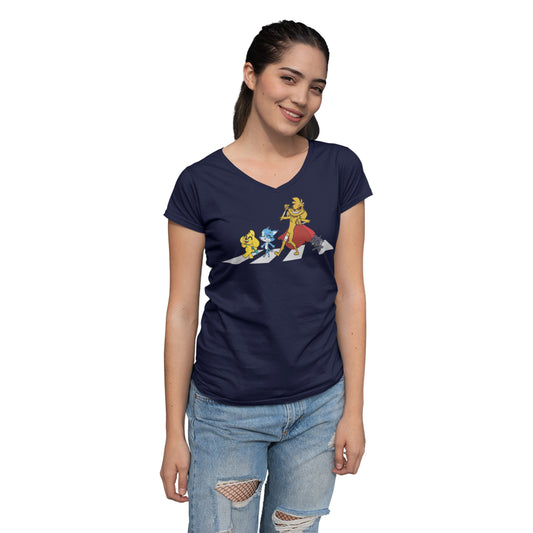 Mikecrack Camiseta Unisex Cuello en V