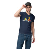 Mikecrack Camiseta Unisex Cuello en V