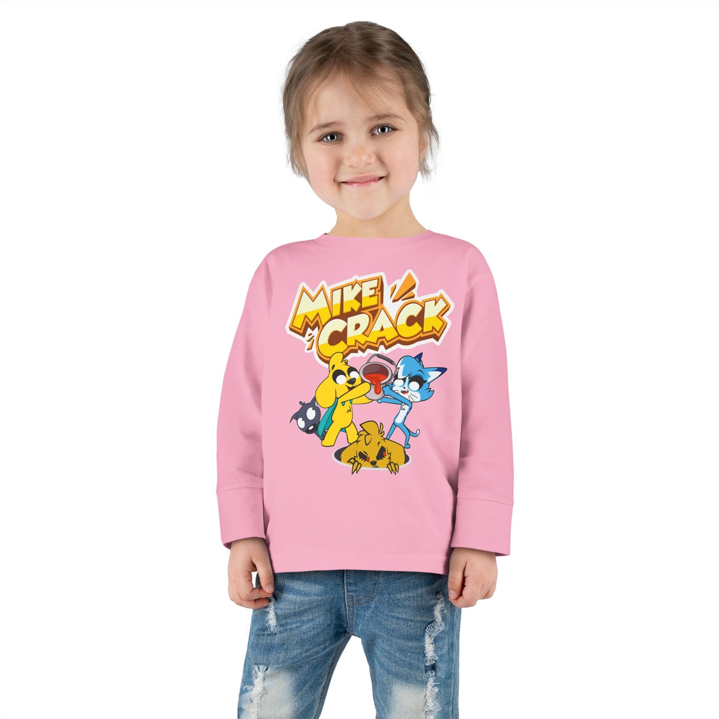 Mikecrack Toddler Long-Sleeve T-Shirt