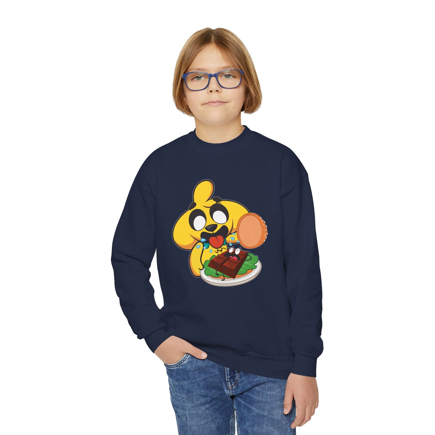 Mikecrack Youth Crewneck Sweatshirt