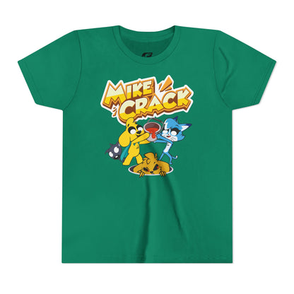 Mikecrack Camiseta Juvenil de Algodón