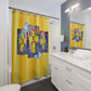 Mikecrack Shower Curtain