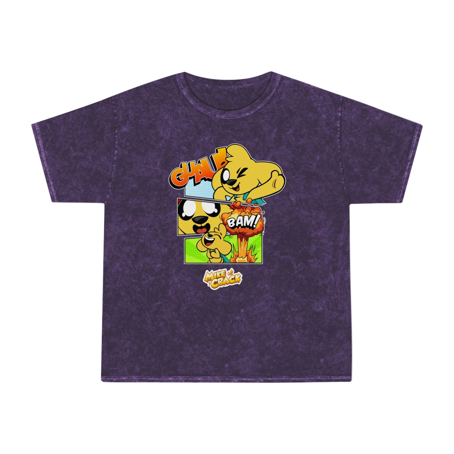 Mikecrack Camiseta Efecto Jaspeado
