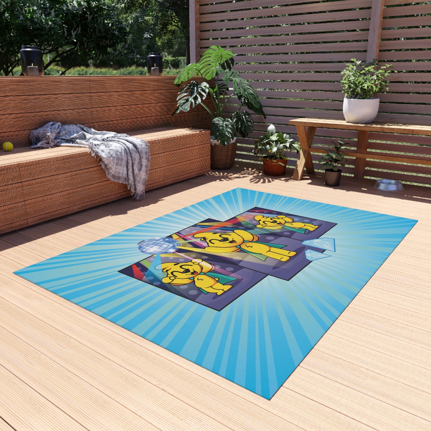 Mikecrack Outdoor Rug