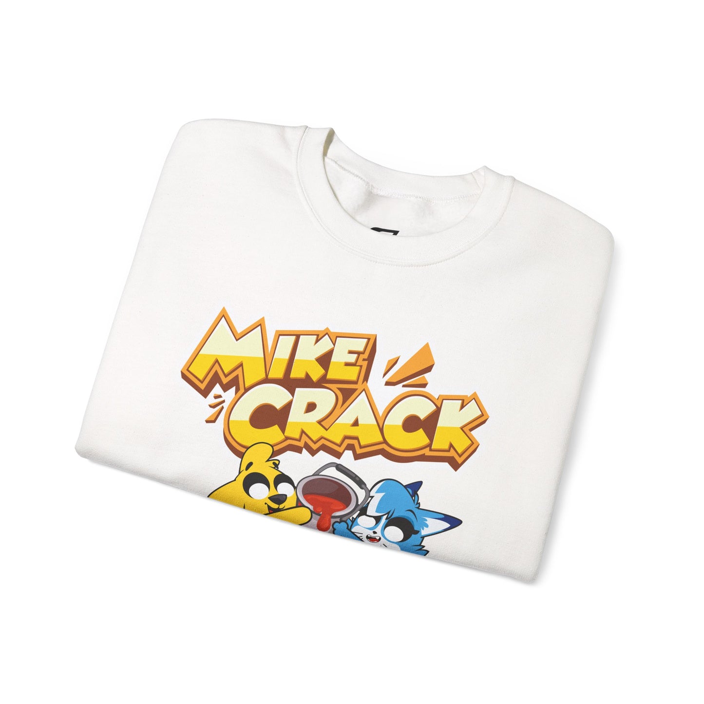 Mikecrack Sudadera Unisex de Cuello Redondo