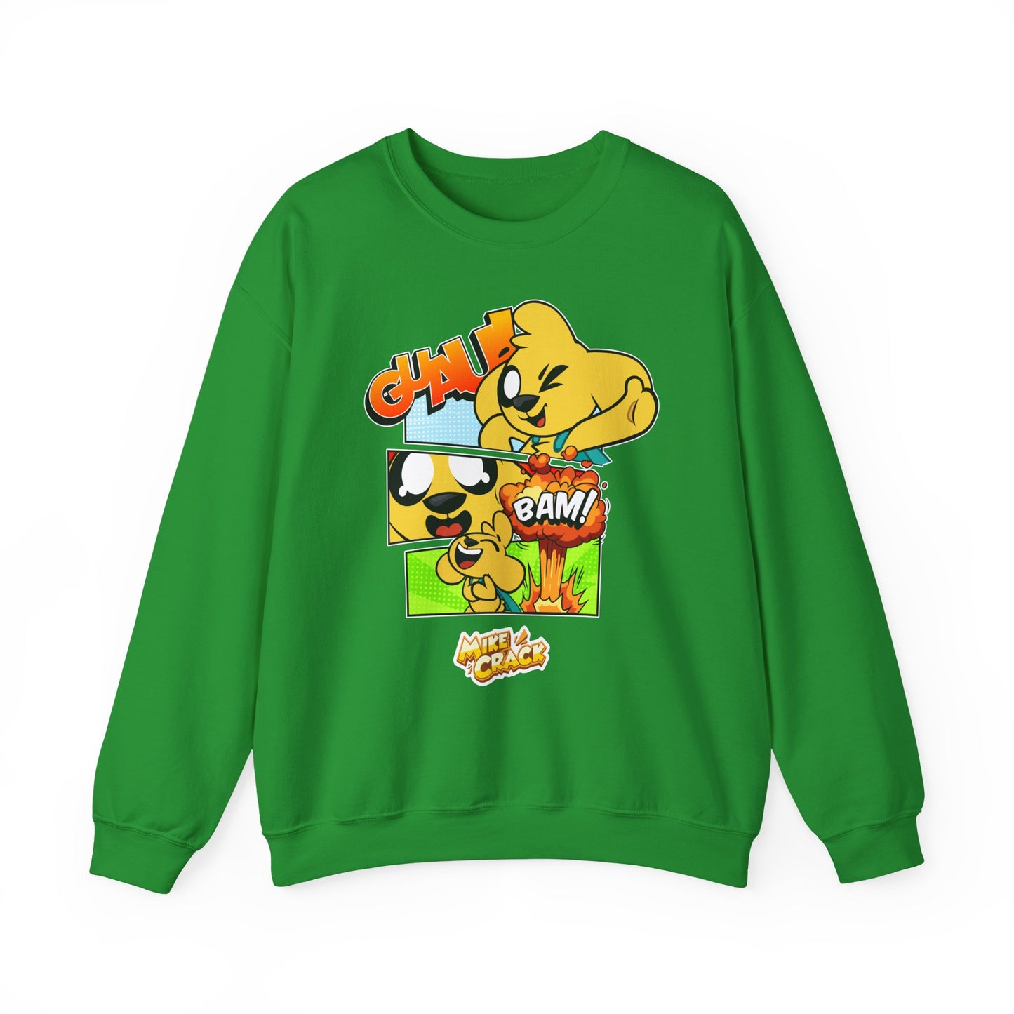 Mikecrack Sudadera Unisex de Cuello Redondo