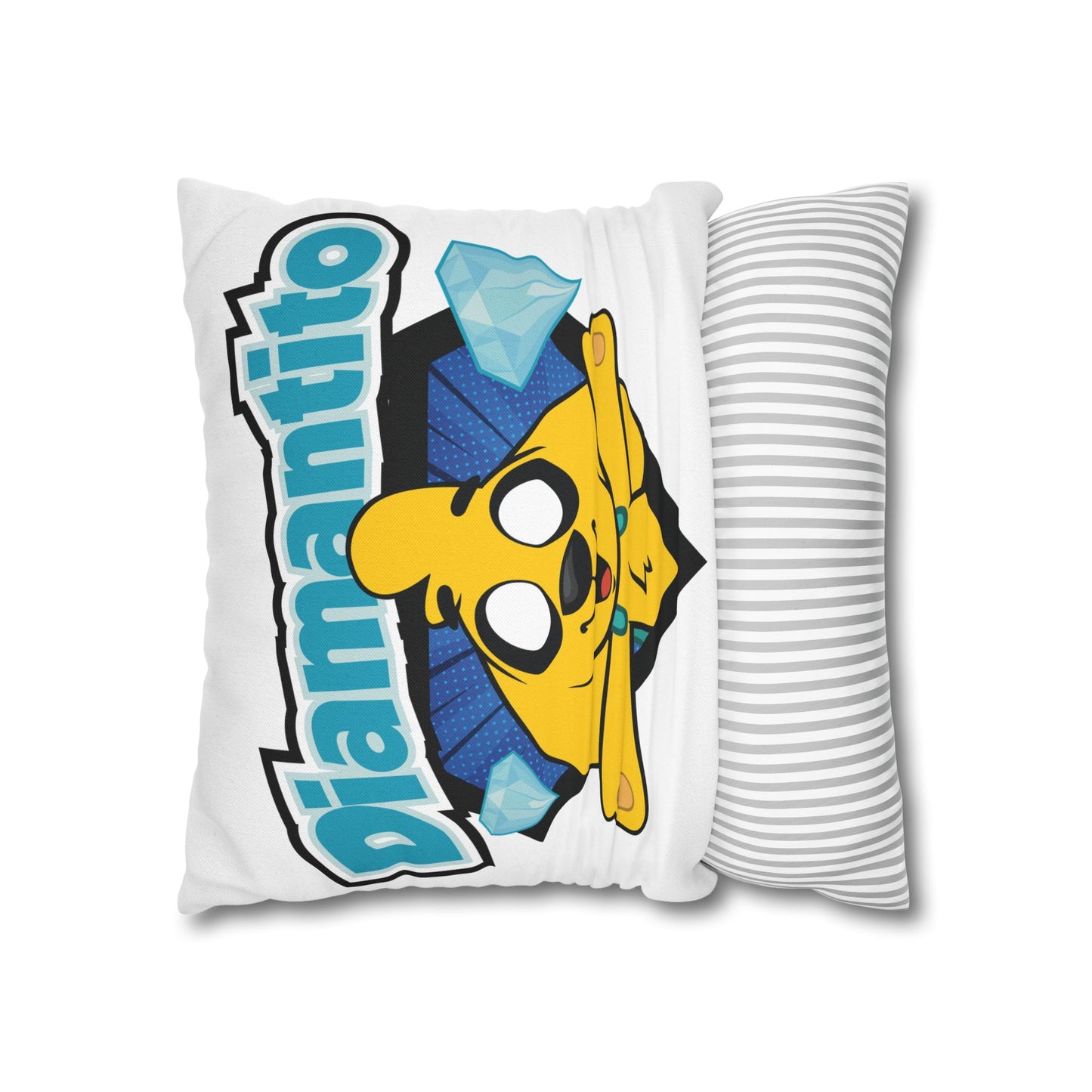 Mikecrack Spun Polyester Square Pillowcase