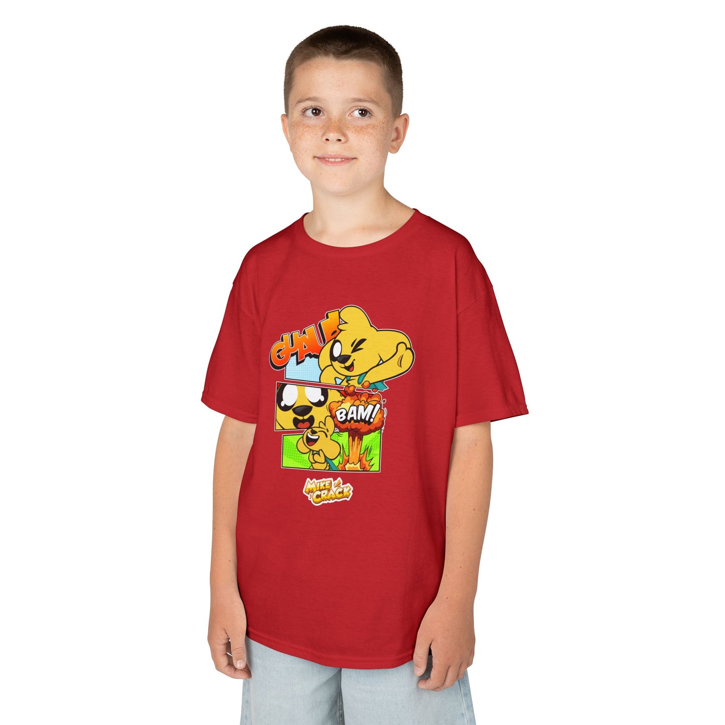 Mikecrack Camiseta para Niños de Algodón Grueso