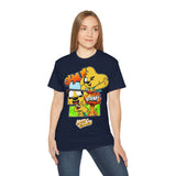 Mikecrack Camiseta Unisex de Algodón Grueso