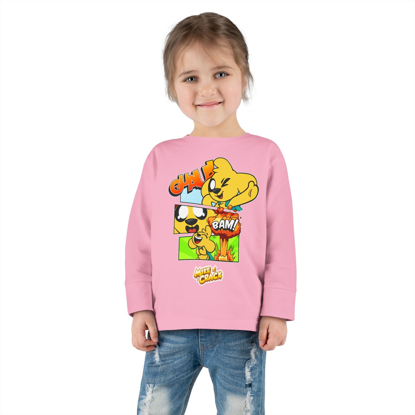 Mikecrack Toddler Long-Sleeve T-Shirt