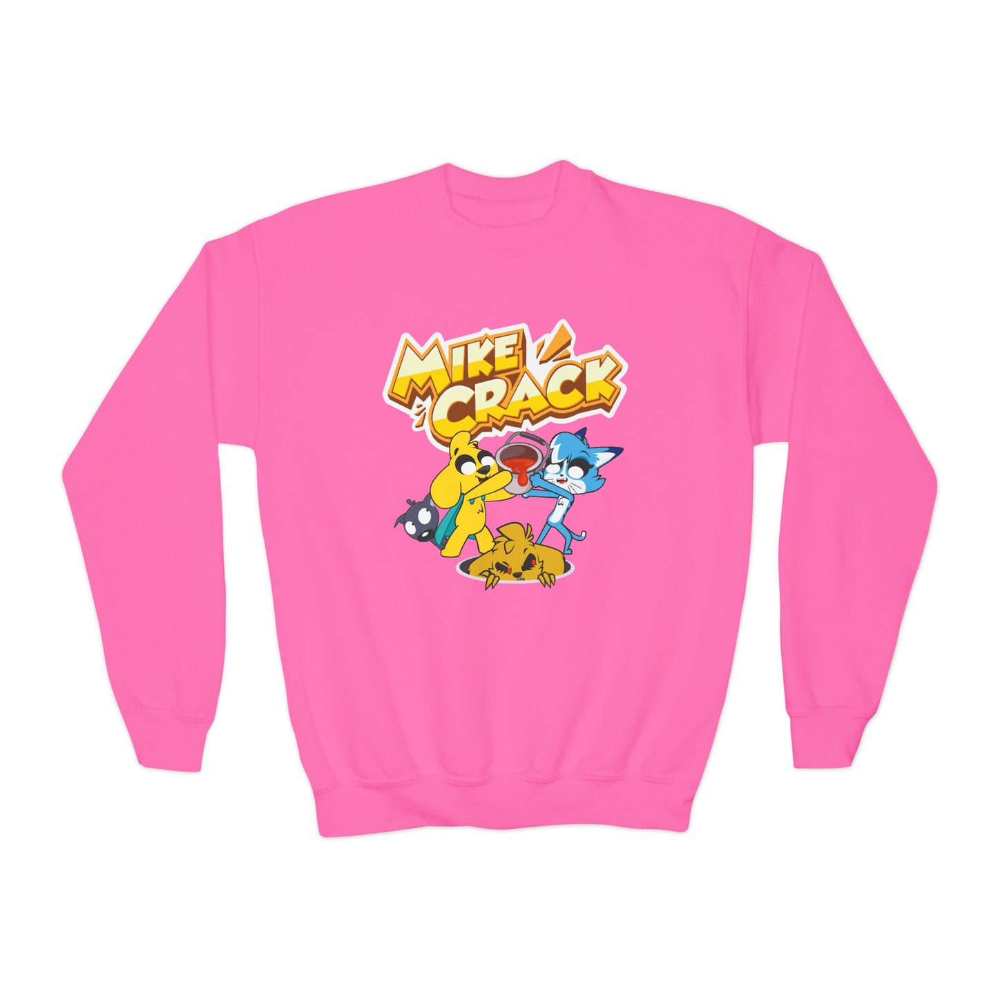 Mikecrack Sudadera Juvenil Cuello Redondo
