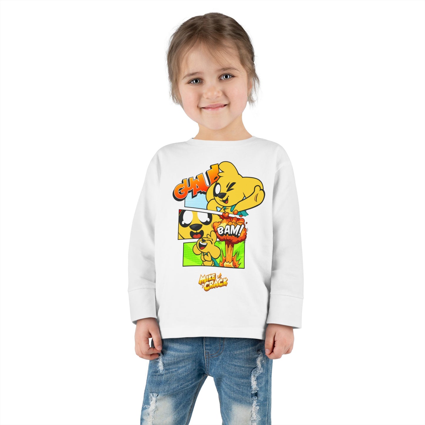 Mikecrack Toddler Long-Sleeve T-Shirt
