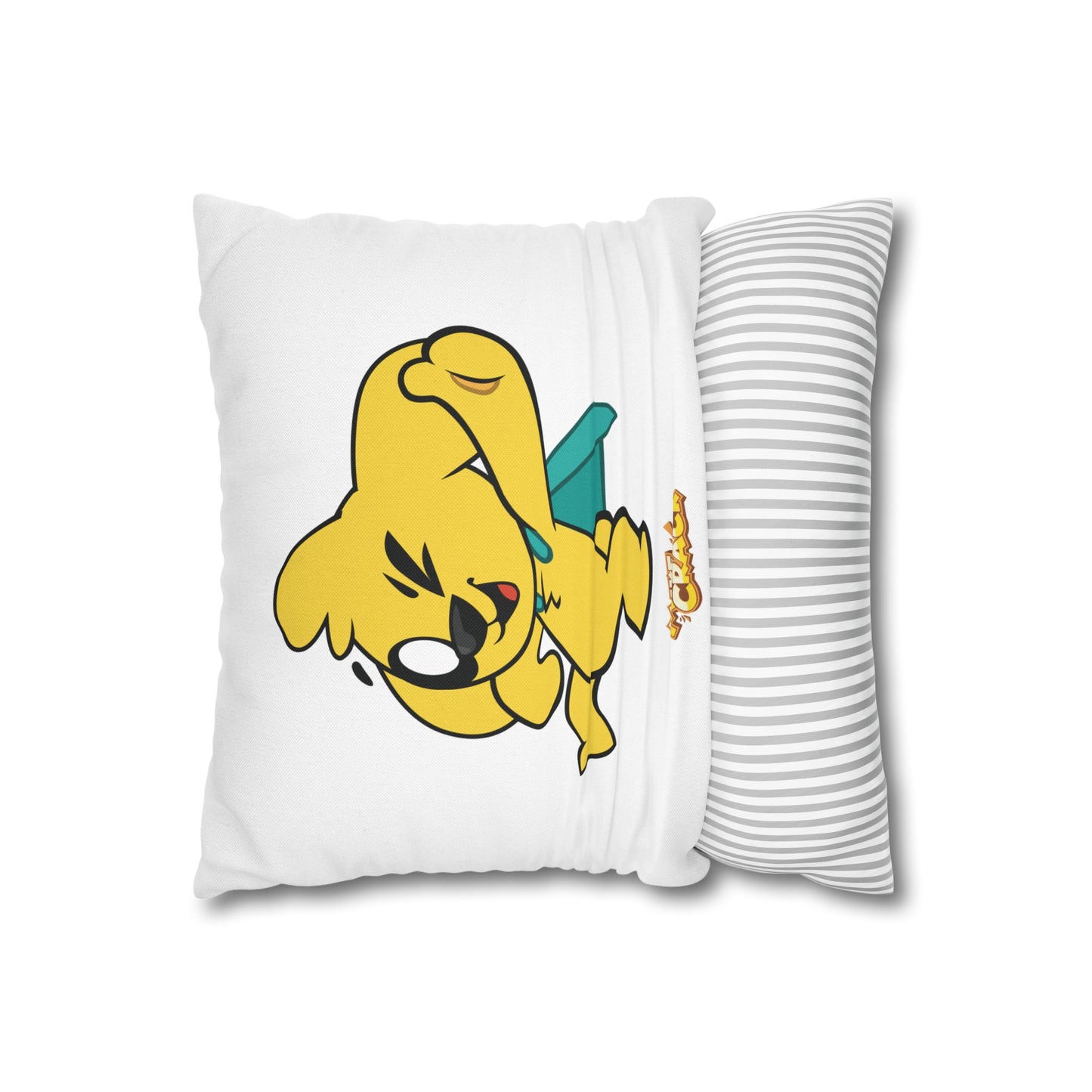 Mikecrack Spun Polyester Square Pillowcase