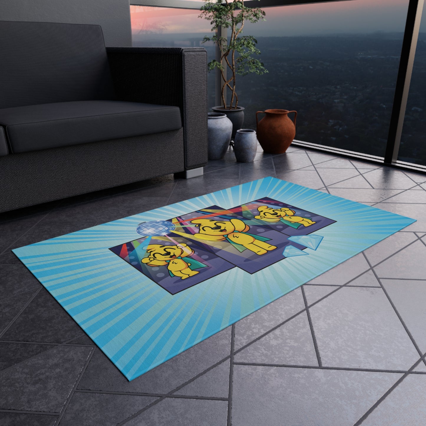 Mikecrack Alfombra de Exterior