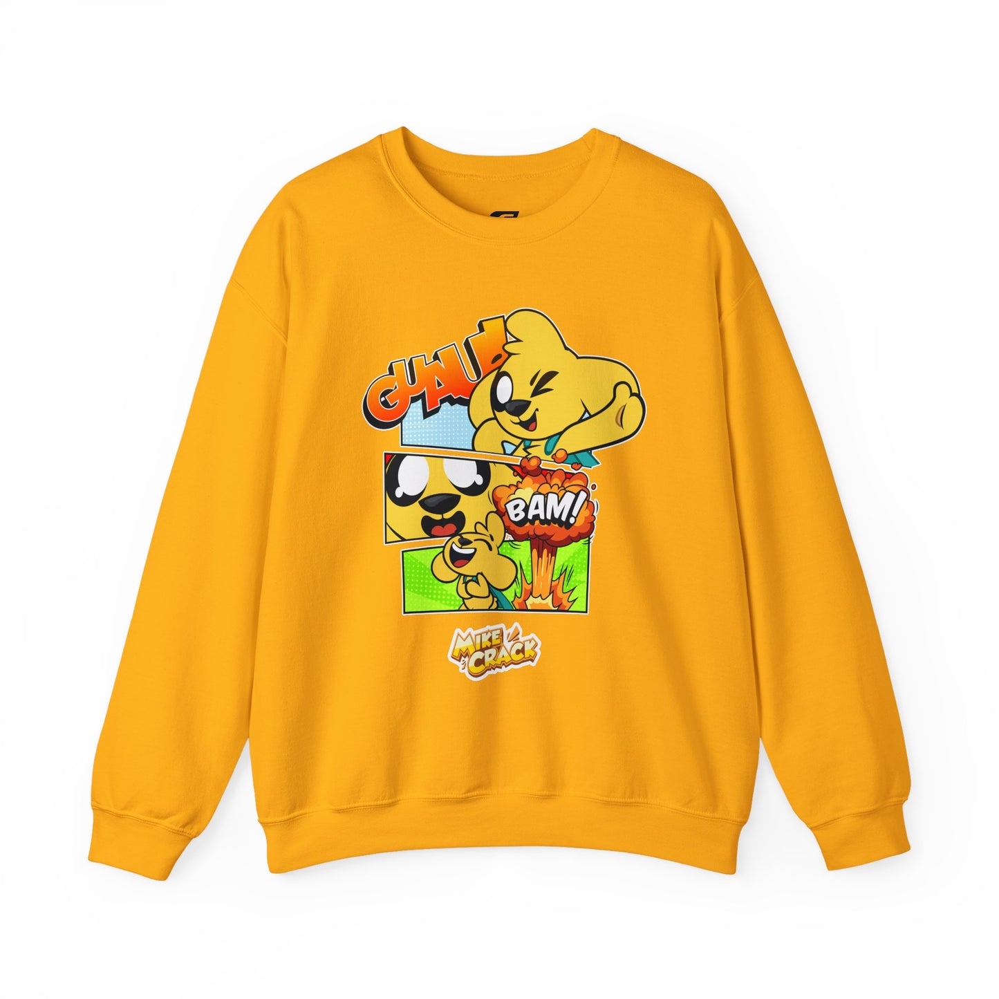 Mikecrack Sudadera Unisex de Cuello Redondo