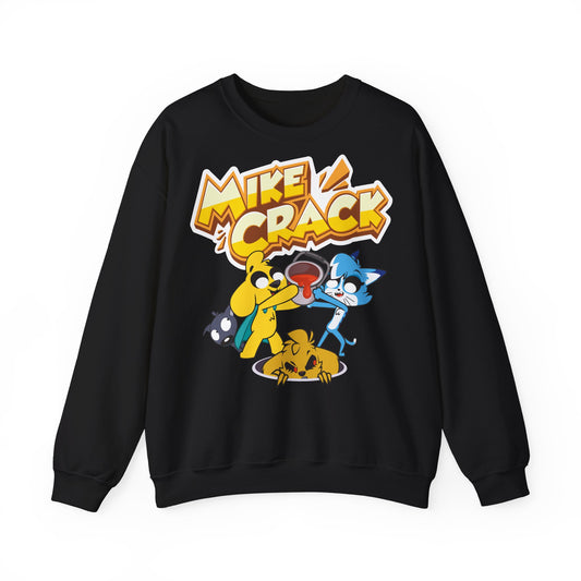 Mikecrack Sudadera Unisex de Cuello Redondo